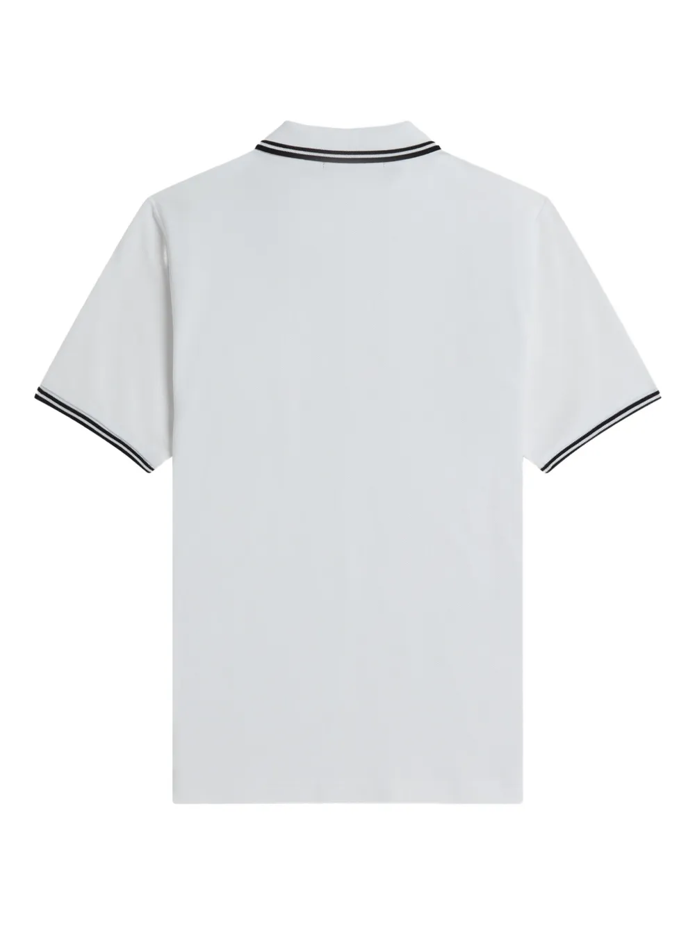 Fred Perry tipped-collar polo top - Wit