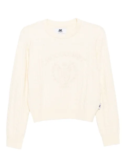 CHOCOOLATE logo-embroidered jumper