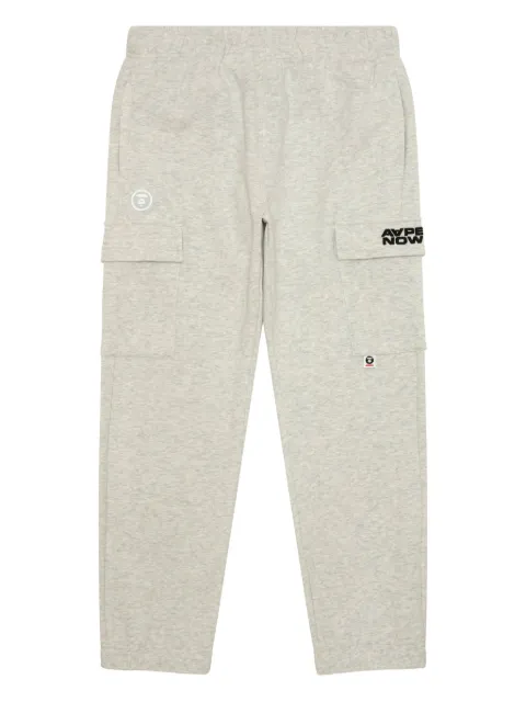 AAPE BY *A BATHING APE® cargo-pocket logo-patch trousers