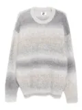 izzue gradient-dyed jumper - Grey