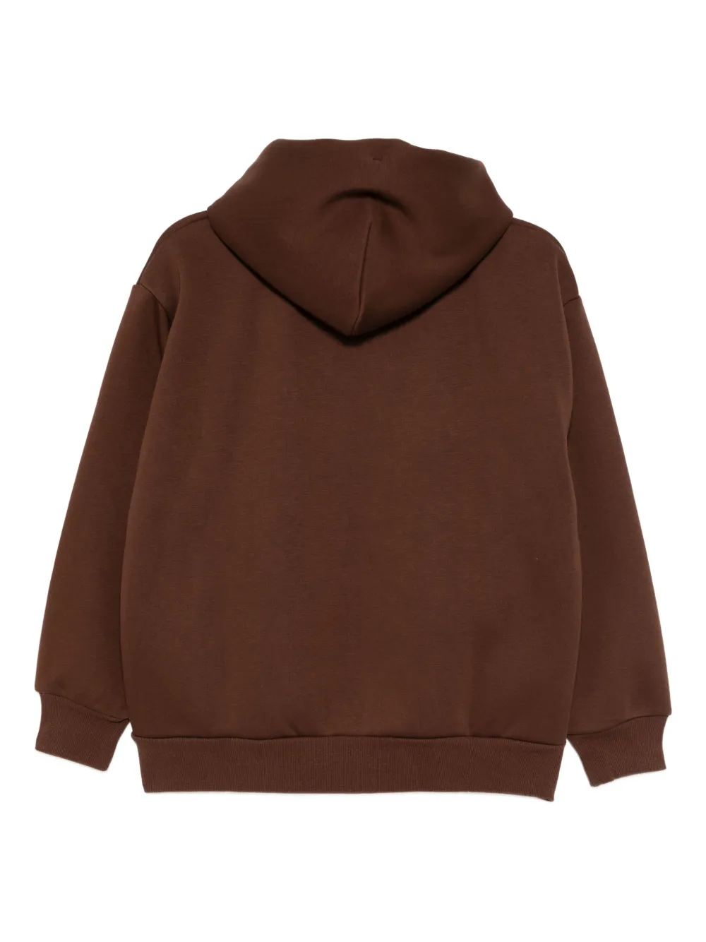 CHOCOOLATE Hoodie met geborduurd logo - Bruin