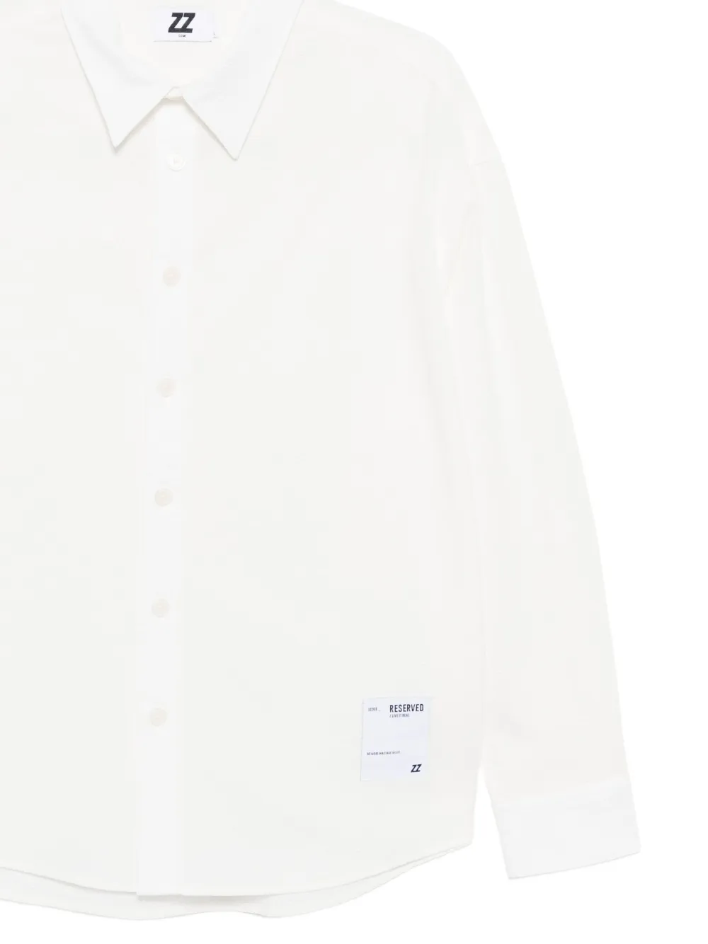 izzue Overhemd met lange mouwen Wit
