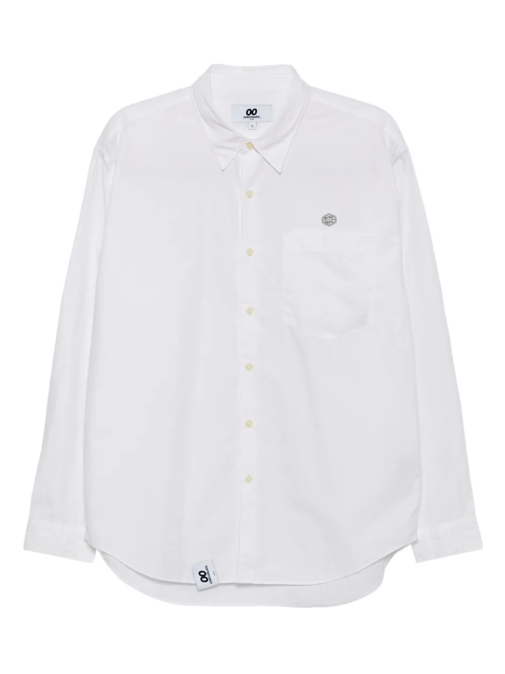 CHOCOOLATE long-sleeved shirt | White | Image 1
