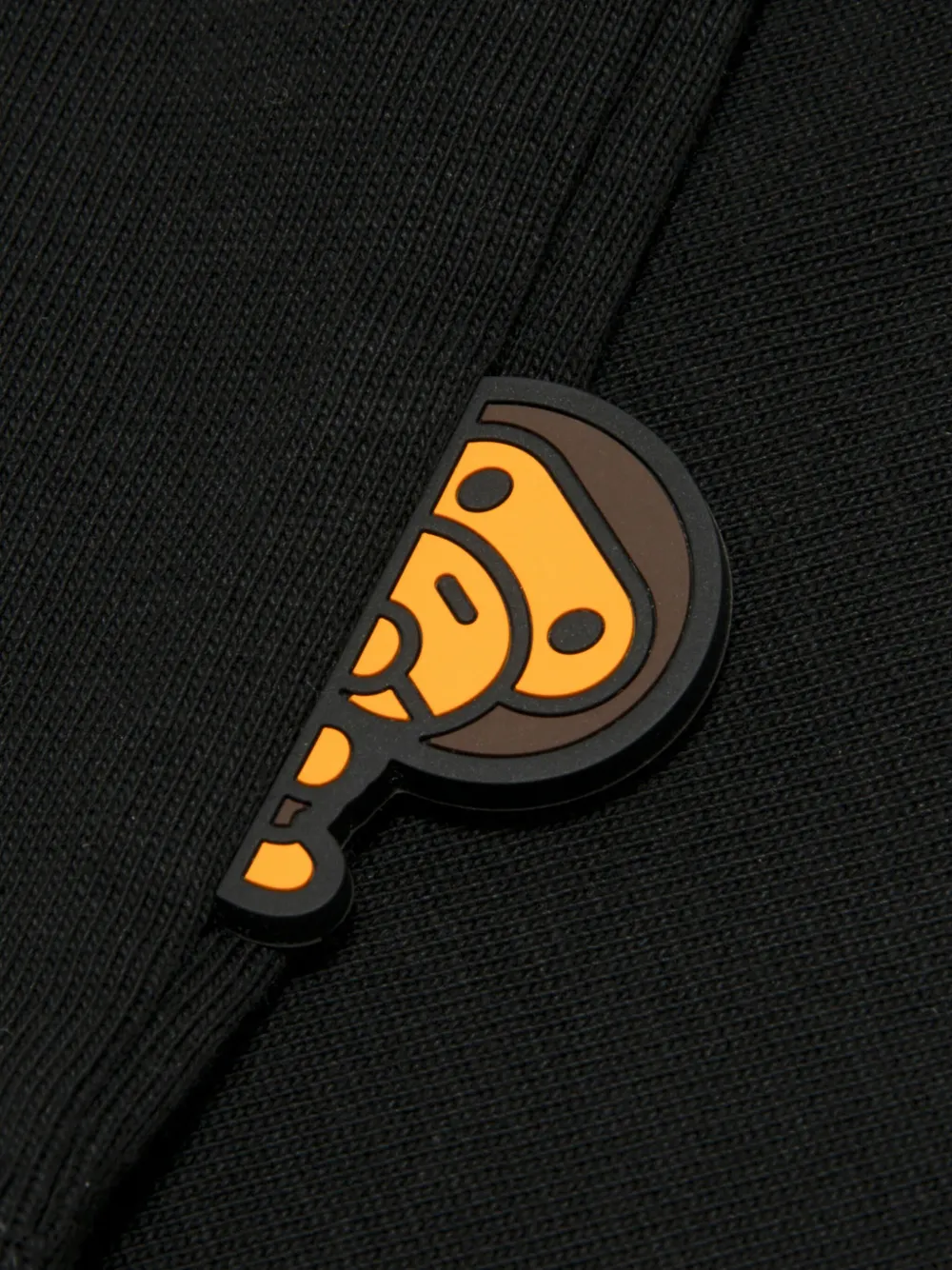 *baby Milo® Store By *a Bathing Ape® Graphic-print Long-sleeved T-shirt In Black