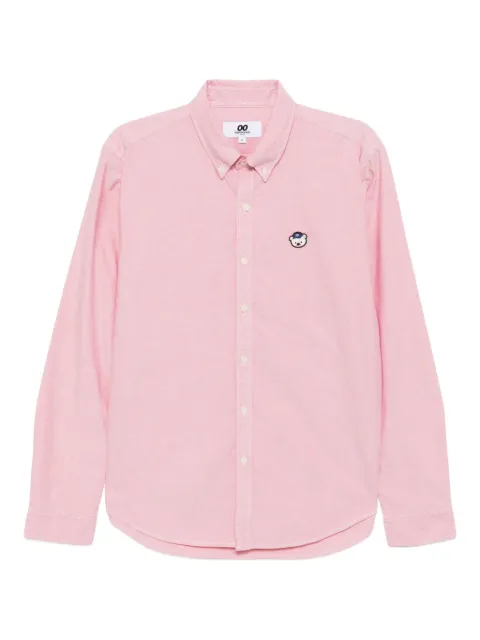 CHOCOOLATE logo-embroidered shirt
