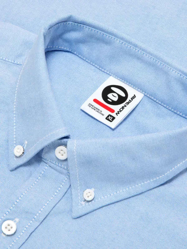 AAPE BY *A BATHING APE® オックスフォードシャツ | ブルー | FARFETCH JP