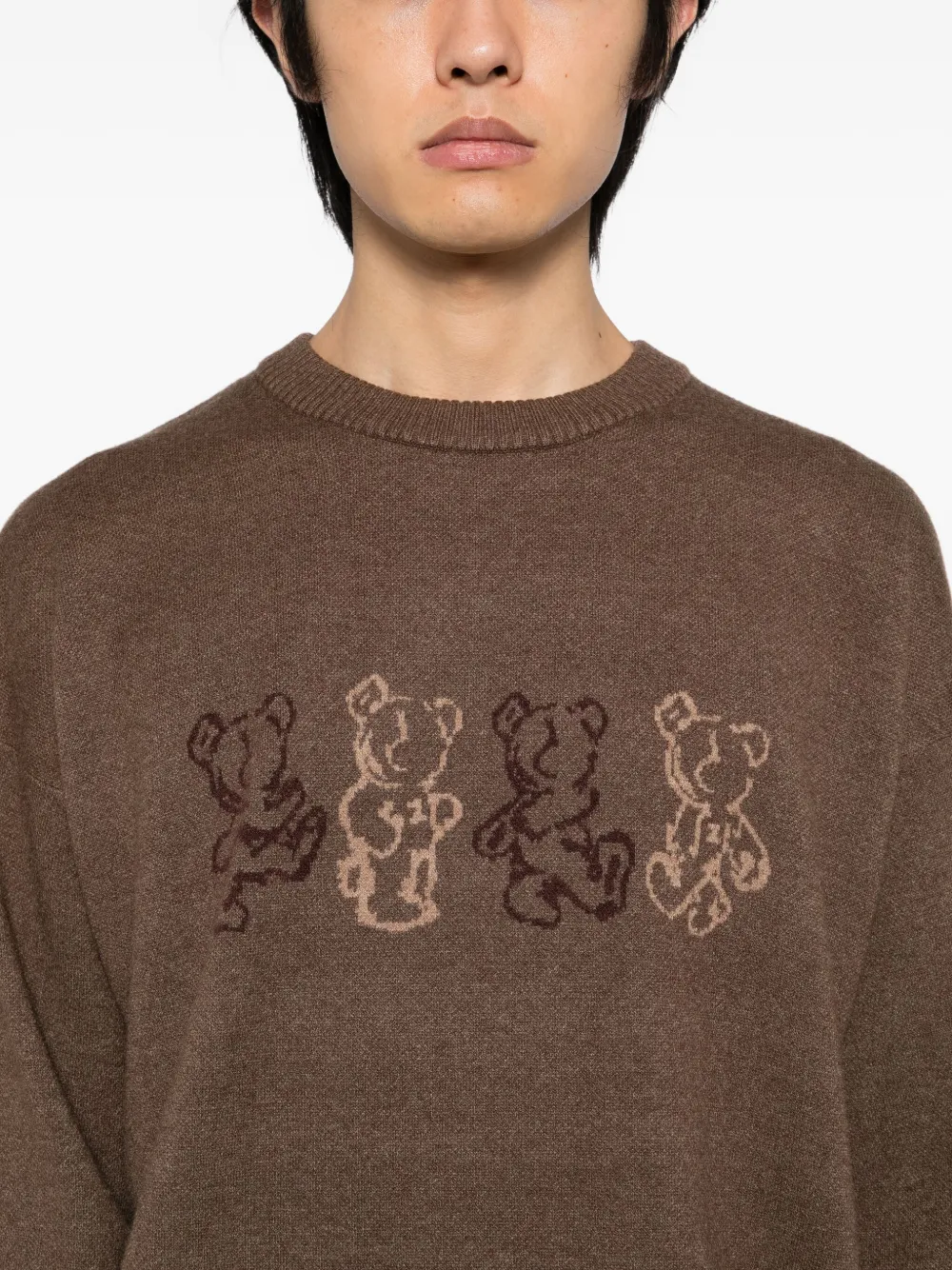 izzue Trui met beerprint BWX