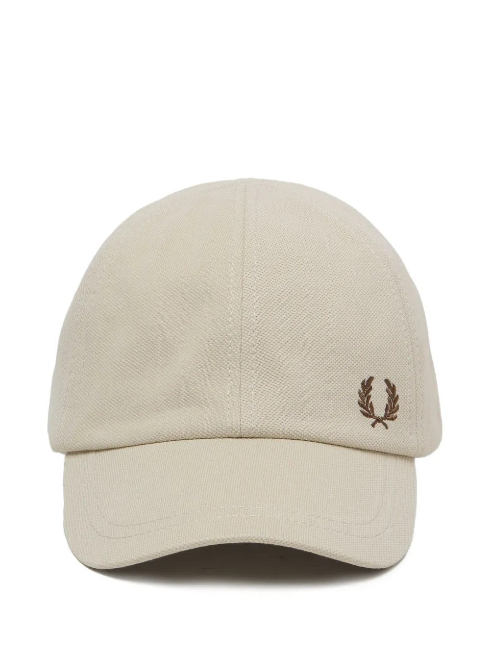 Fred Perry Logo-embroidered Baseball Cap In Neutral