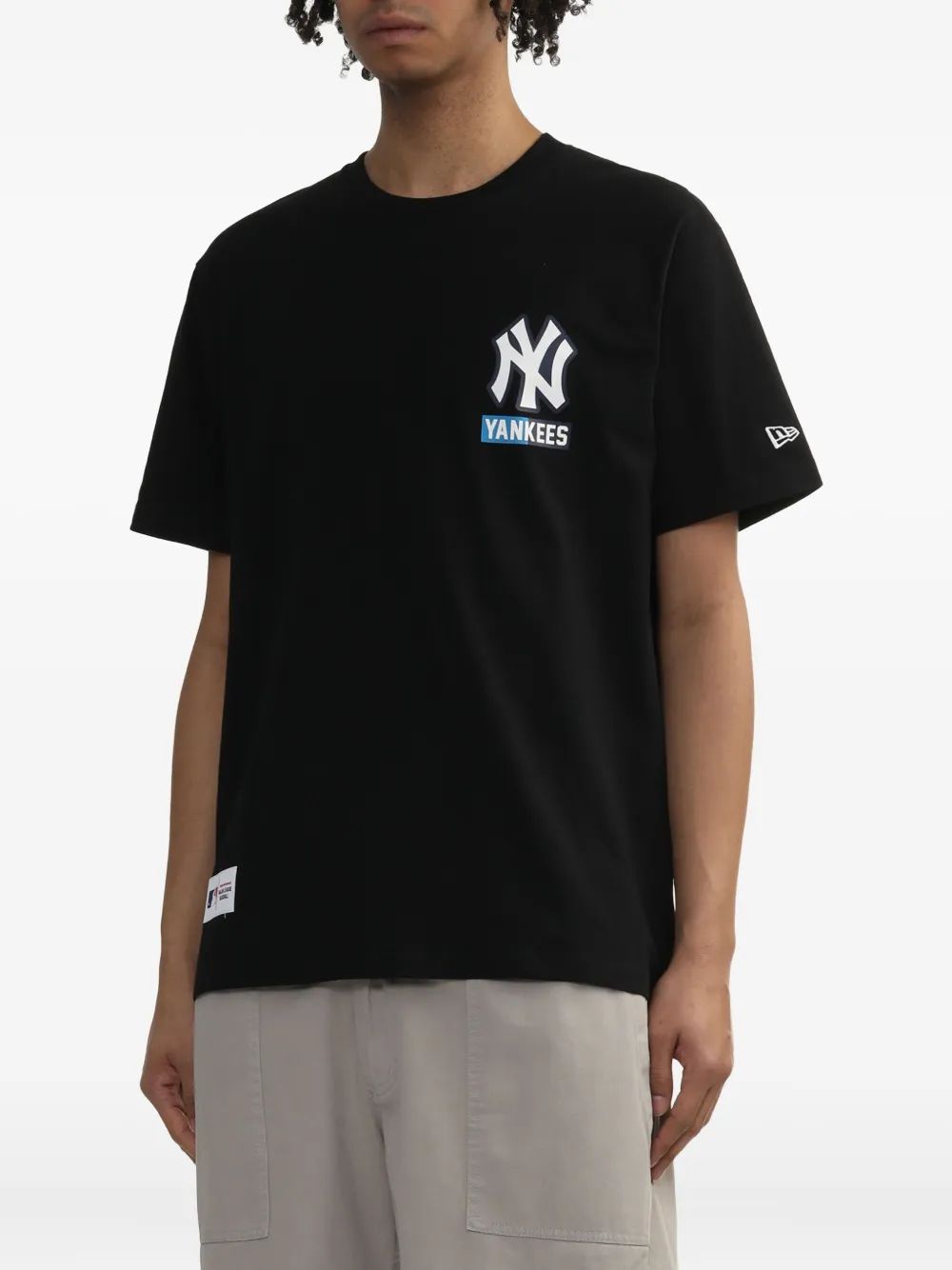 NEW ERA CAP T-shirt met logoprint Zwart