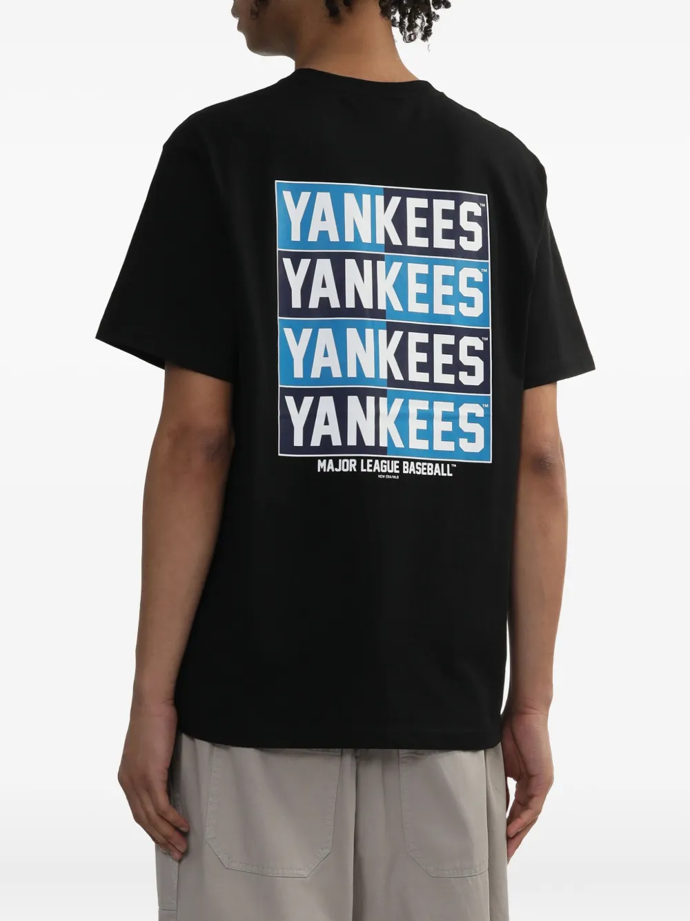 NEW ERA CAP T-shirt met logoprint Zwart