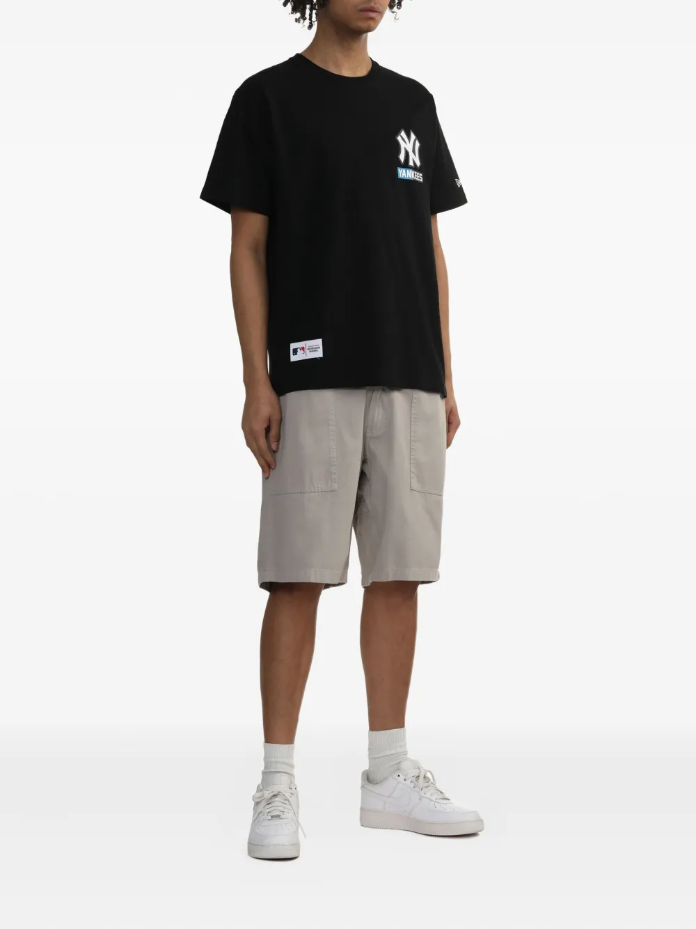 NEW ERA CAP logo-print T-shirt - Zwart