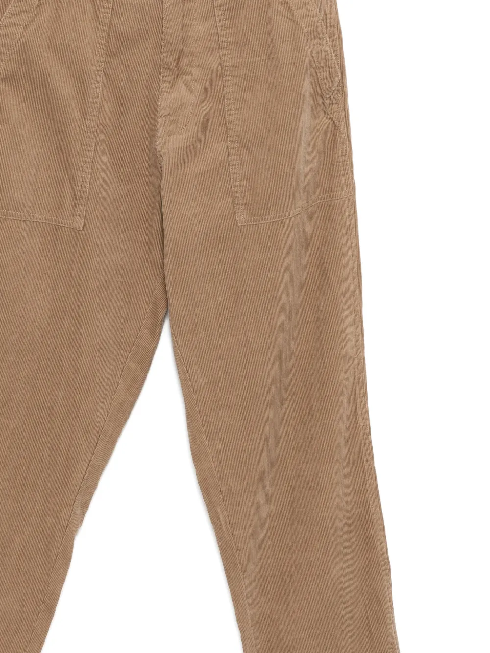 CHOCOOLATE Broek met logopatch Bruin