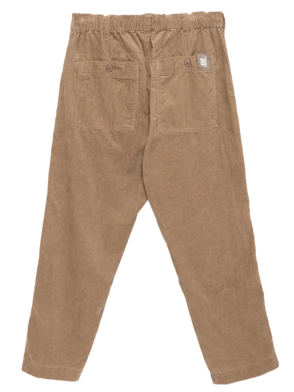 CHOCOOLATE Broek met logopatch - Bruin