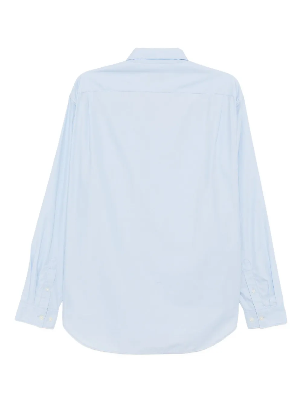 CHOCOOLATE Overhemd met logopatch - Blauw