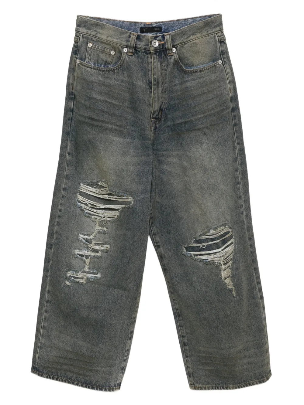 FIVE CM distressed wide-leg jeans | Blue | Image 1