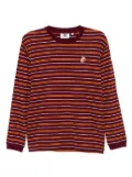CHOCOOLATE logo-embroidered top