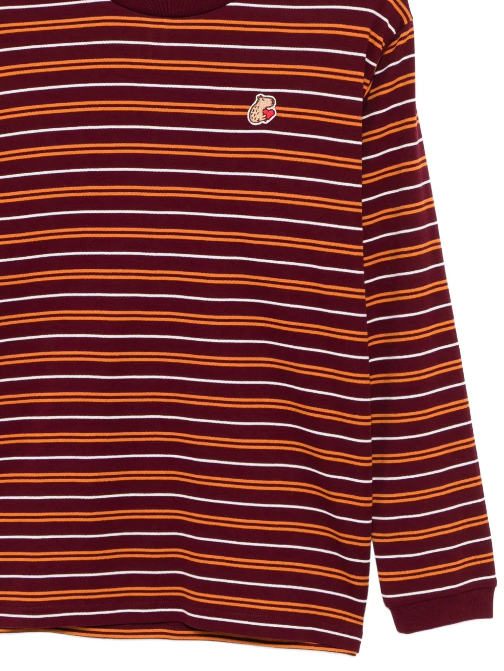 Chocoolate Logo-embroidered Top In Red