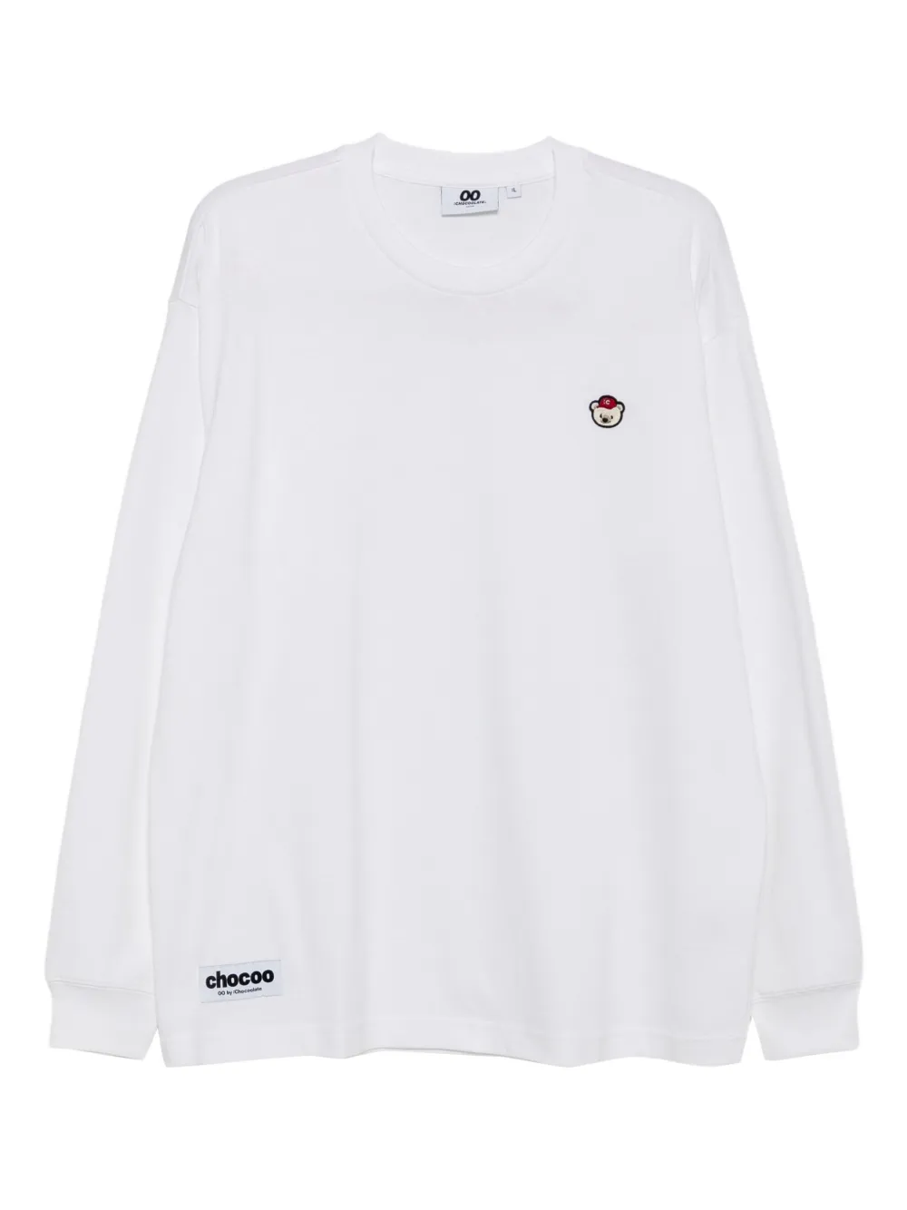 CHOCOOLATE long-sleeved sweatshirt | White | Image 1
