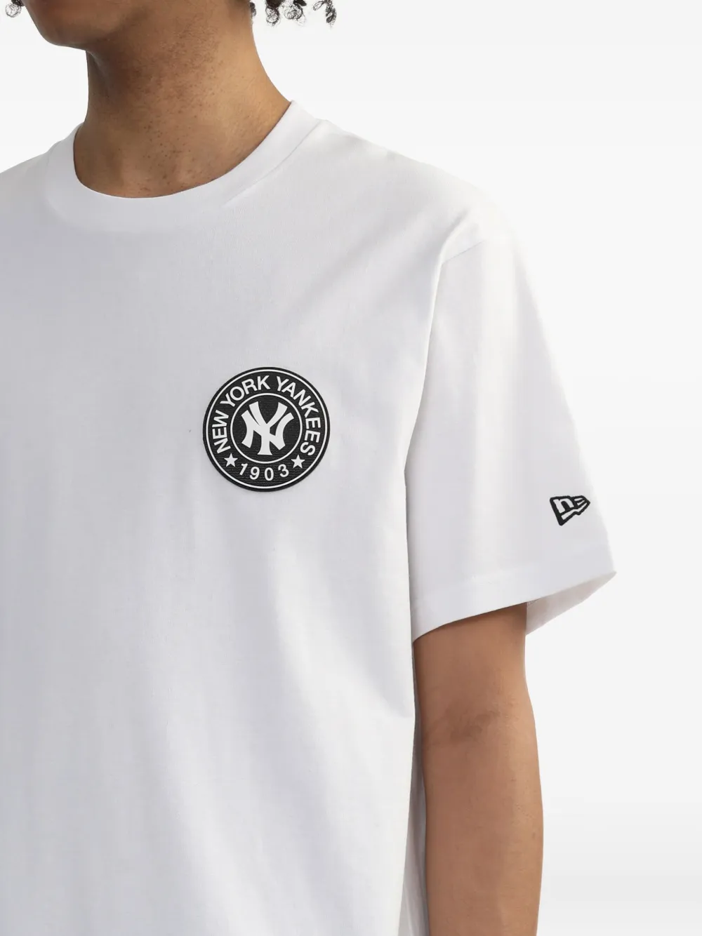 NEW ERA CAP Yankees T-shirt met logo Wit