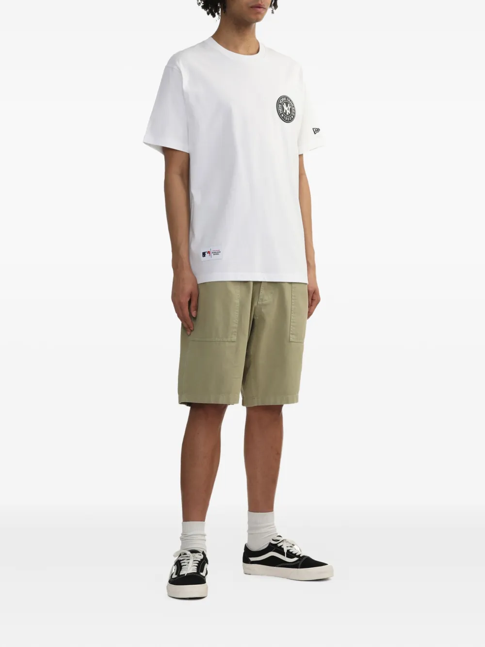 NEW ERA CAP Yankees logo t-shirt - Wit