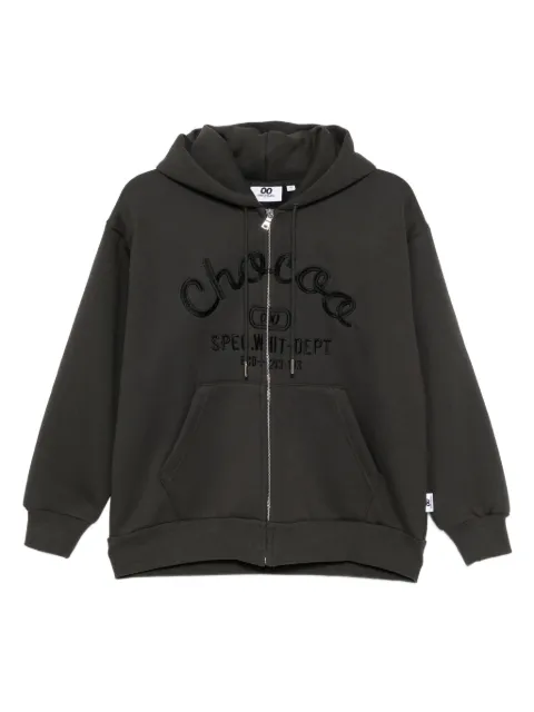 CHOCOOLATE logo-embroidered hoodie