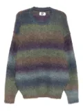 izzue gradient-dyed jumper - Green