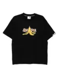 AAPE BY *A BATHING APE® printed T-shirt - Black