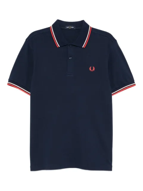 Fred Perry logo-embroidered polo shirt