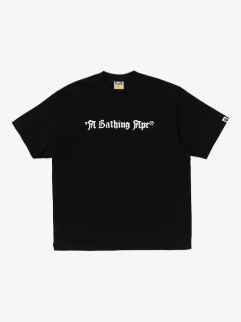 A BATHING APE® T-Shirt mit Affenkopf-Logo