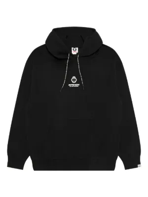 AAPE BY *A BATHING APE® ロゴ パーカー | ブラック | FARFETCH JP