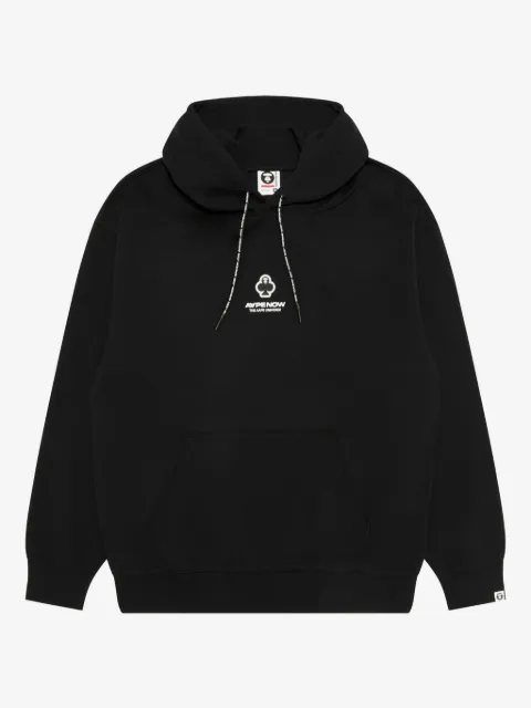 AAPE BY *A BATHING APE® logo-details hoodie