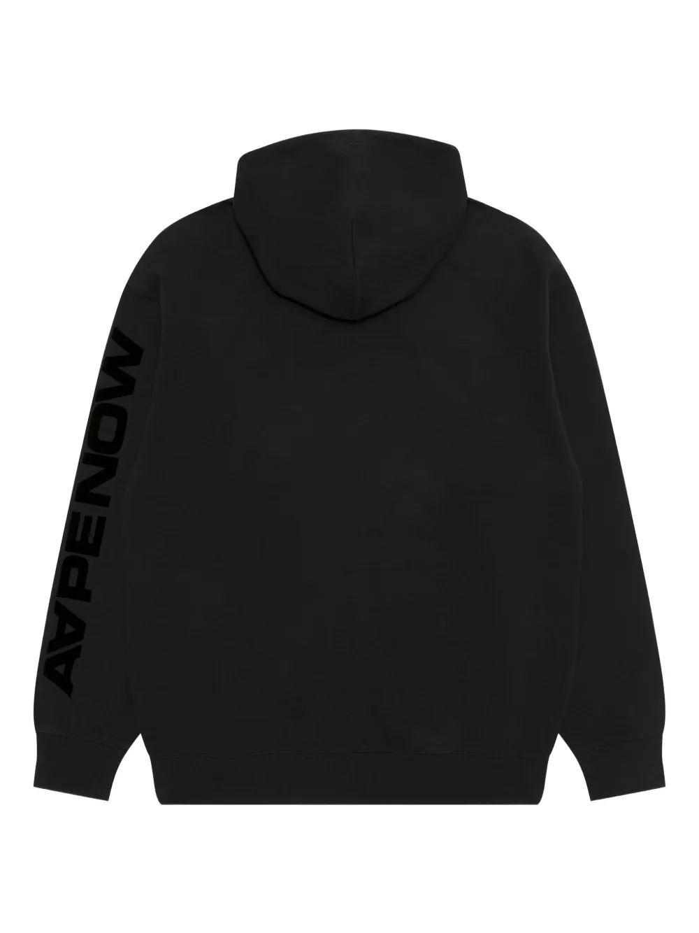 AAPE BY *A BATHING APE Hoodie met logodetail Zwart