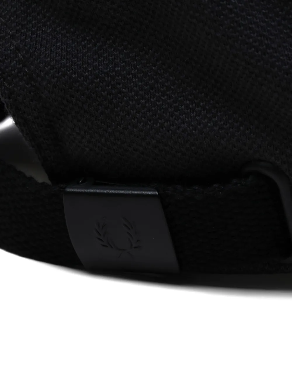 Fred Perry Logo-embroidered Baseball Cap In Black