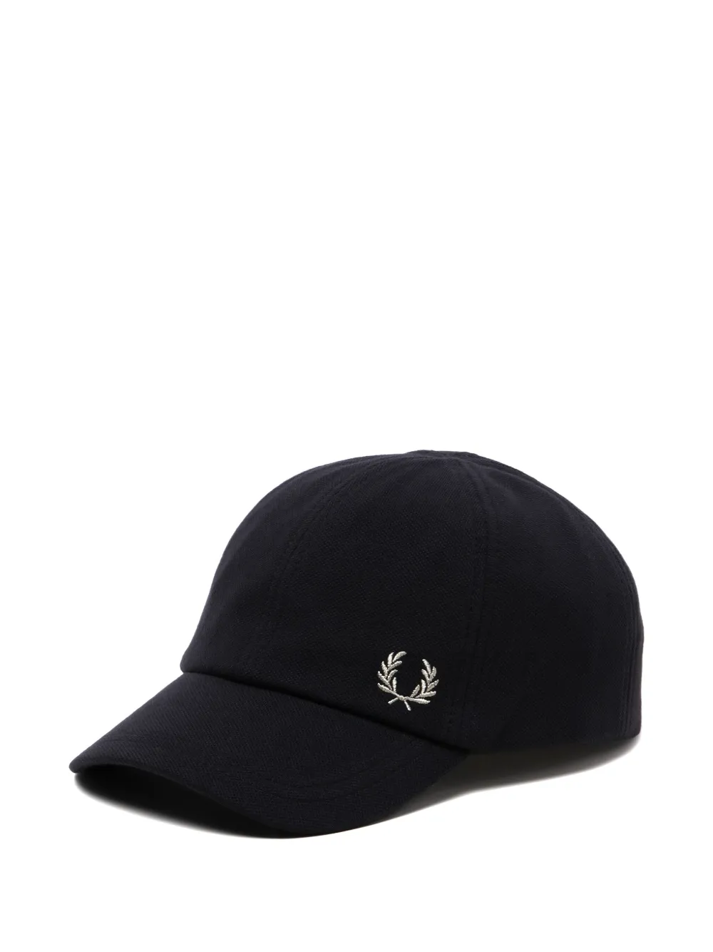 Fred Perry Logo-embroidered Baseball Cap In Black