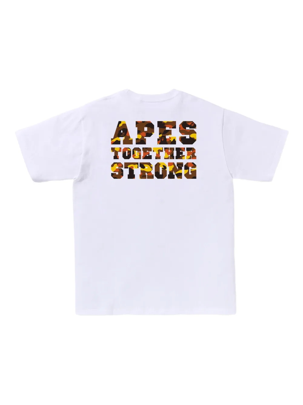 A BATHING APE camouflage-print T-shirt - WHXOR WHXOR