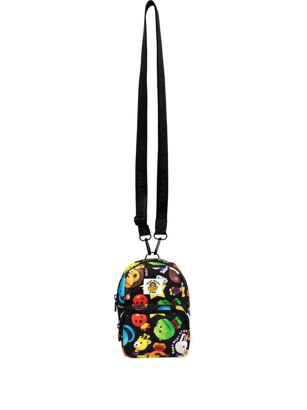 *baby Milo® Store By *a Bathing Ape® Character-print Backpack In Black