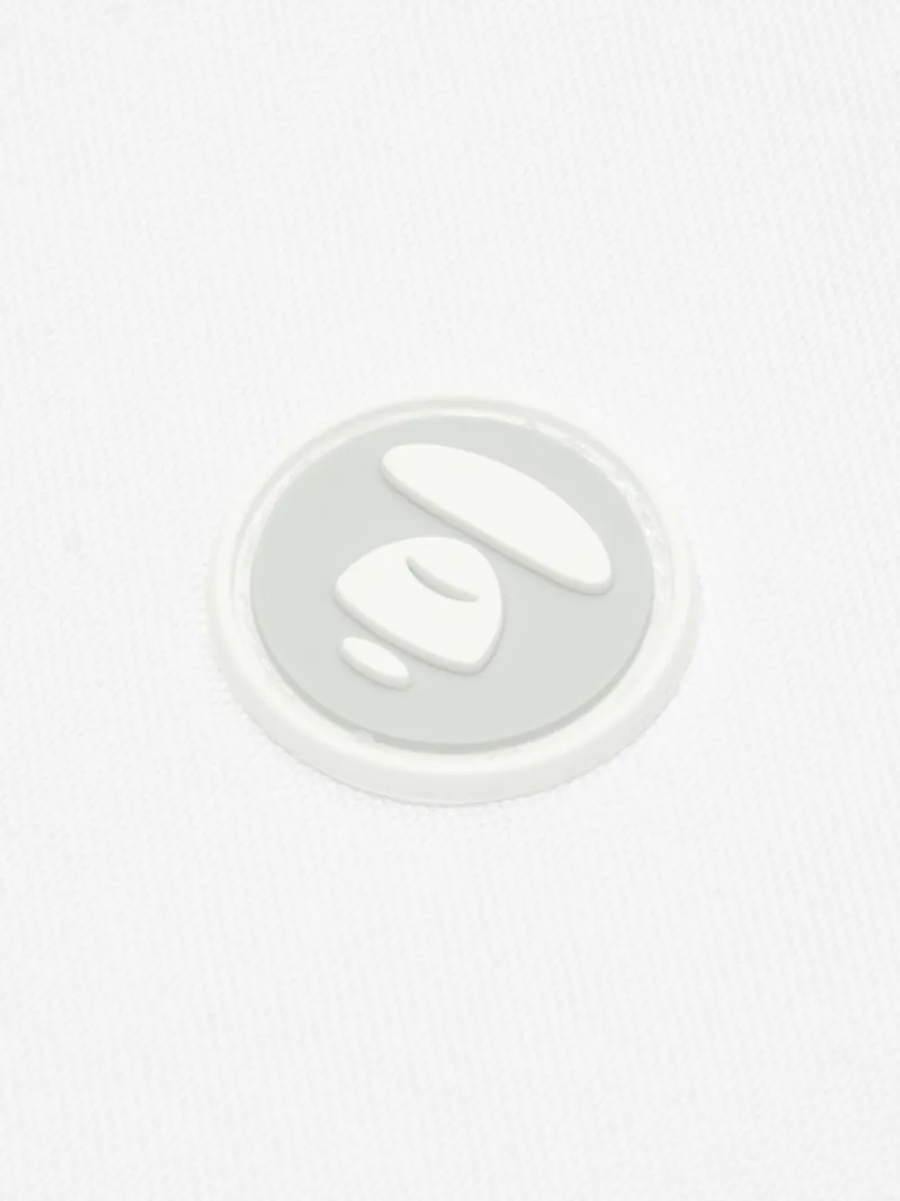 AAPE BY *A BATHING APE Overhemd met logopatch Wit
