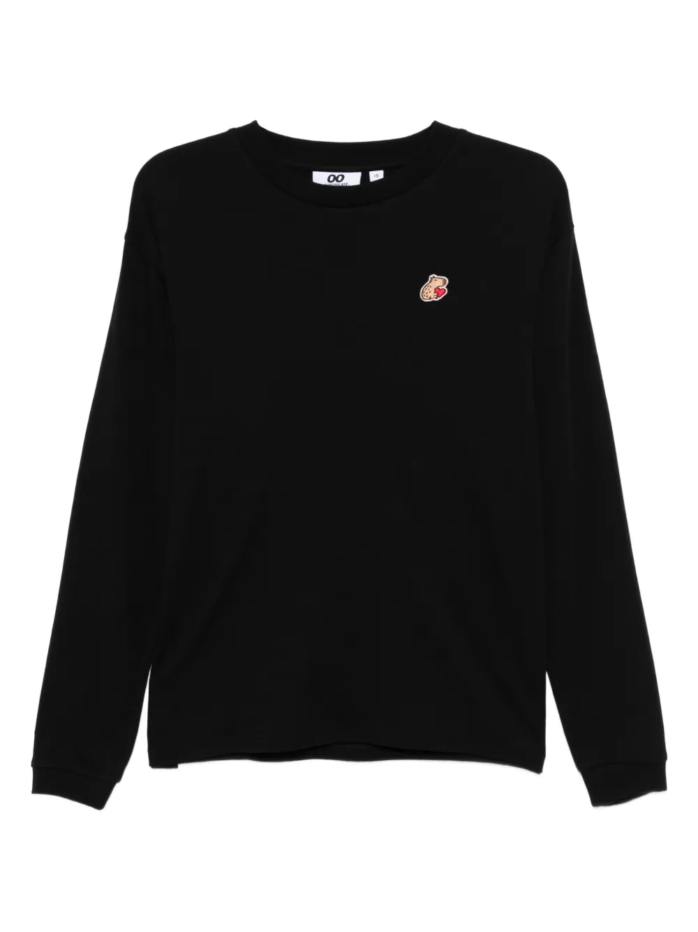 CHOCOOLATE logo-embroidered top | Black | Image 1