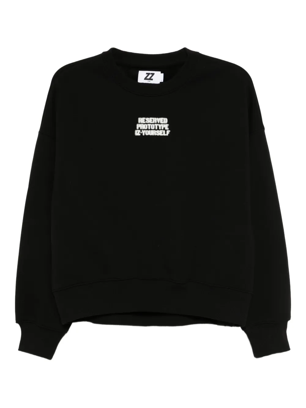 izzue graphic-printed sweatshirt | Black | Image 1