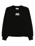 izzue graphic-printed sweatshirt - Black