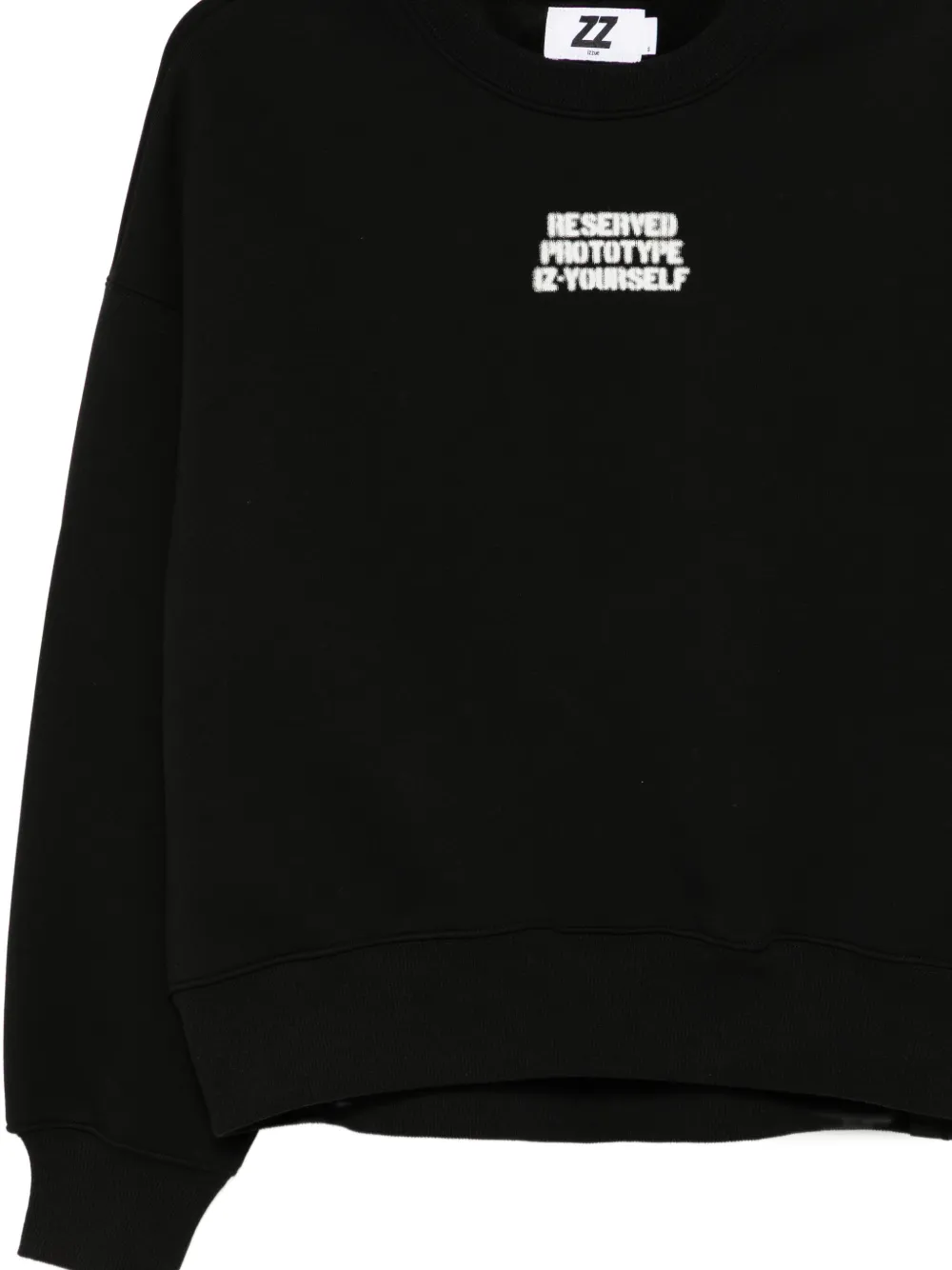 Izzue Graphic-printed Sweatshirt In Black