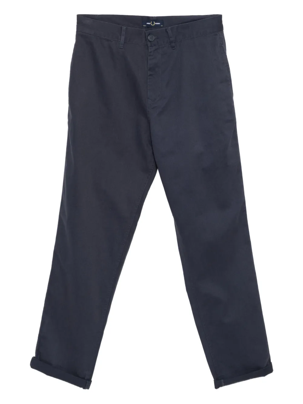 Fred Perry Straight broek Blauw