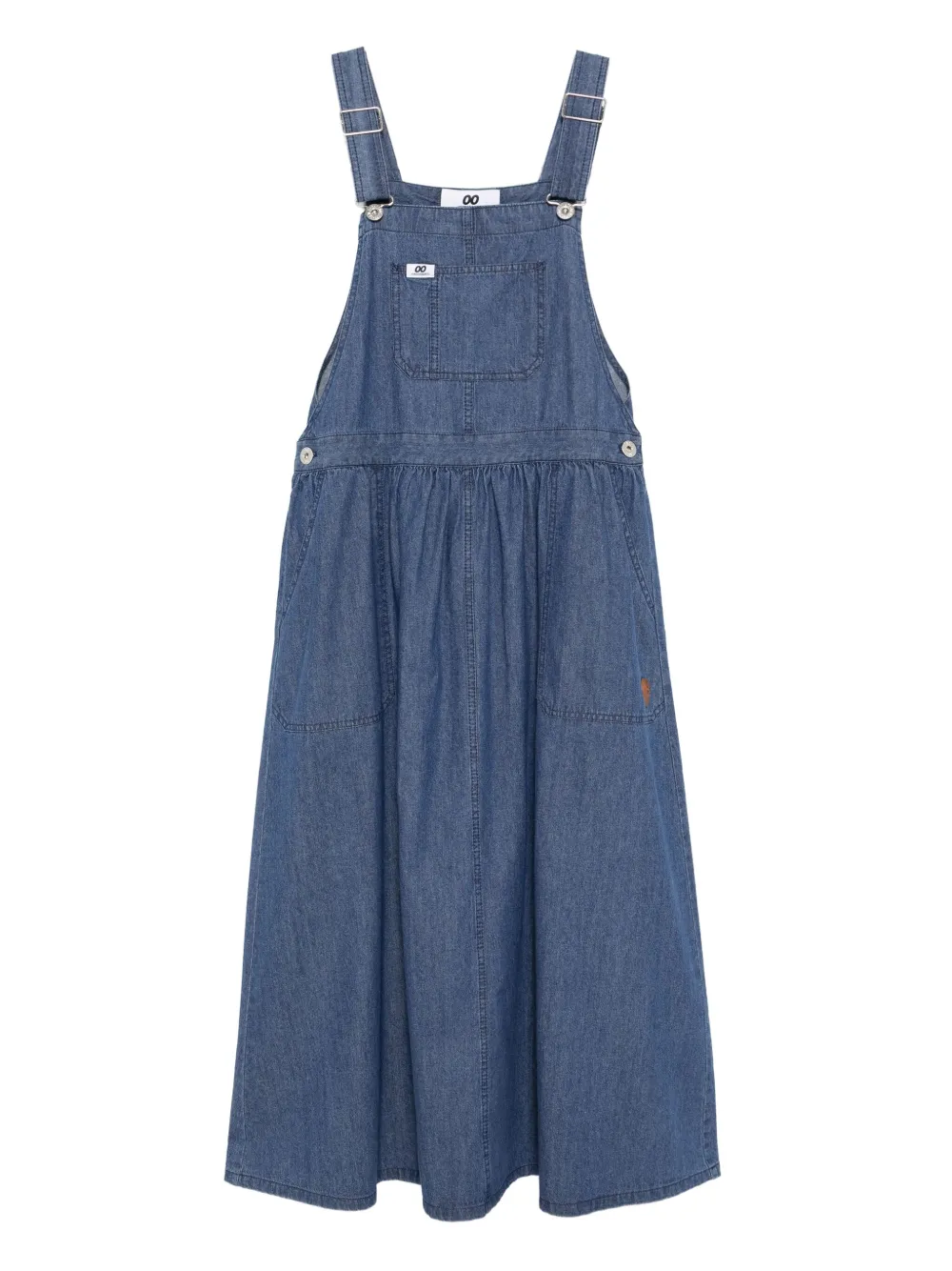 Chocoolate Sleeveless Dress In Blue