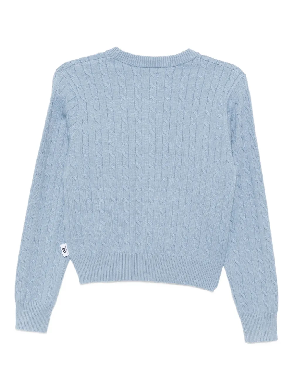 Chocoolate Logo-embroidered Jumper In Blue