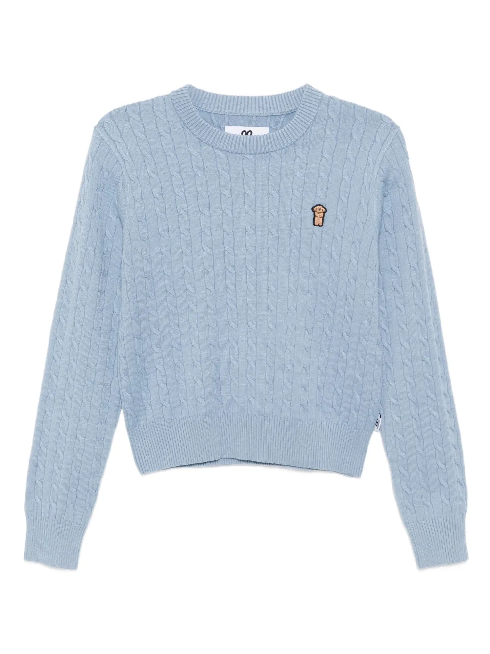 Chocoolate Logo-embroidered Jumper In Blue