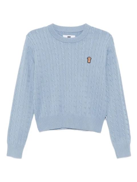 CHOCOOLATE logo-embroidered jumper