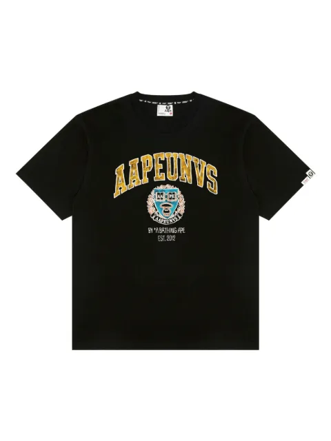 AAPE BY *A BATHING APE® crest T-shirt