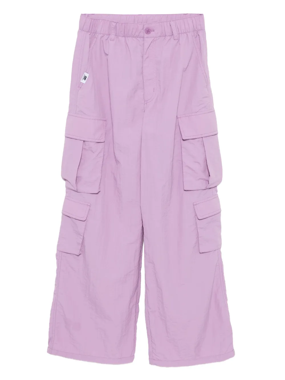 Chocoolate Logo-patched Cargo Pants In Purple