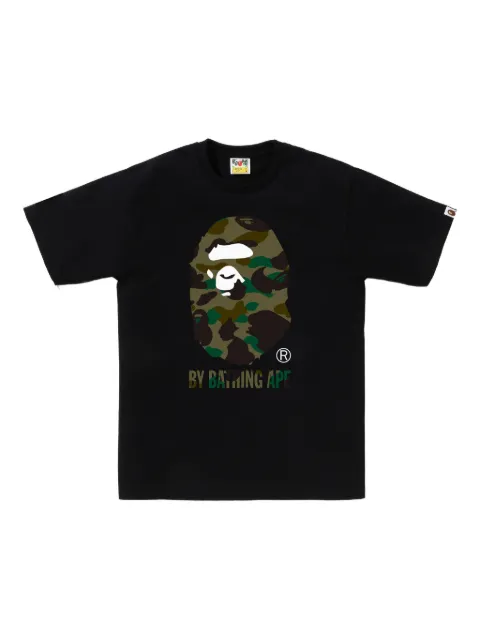 A BATHING APE® T-Shirt mit Camouflage-Print