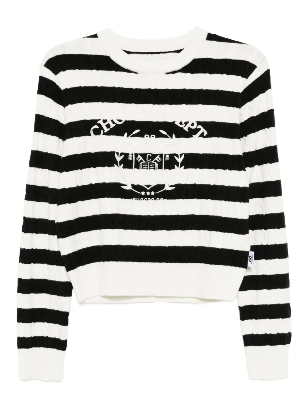 CHOCOOLATE long-sleeved jumper | White | Image 1